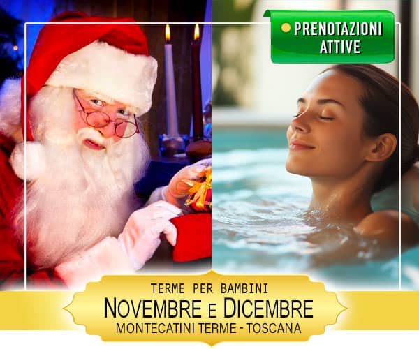 Tempio di Babbo Natale con Piscina Termale della Felicità