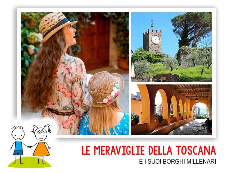 I borghi e i paesaggi tipici della Toscana